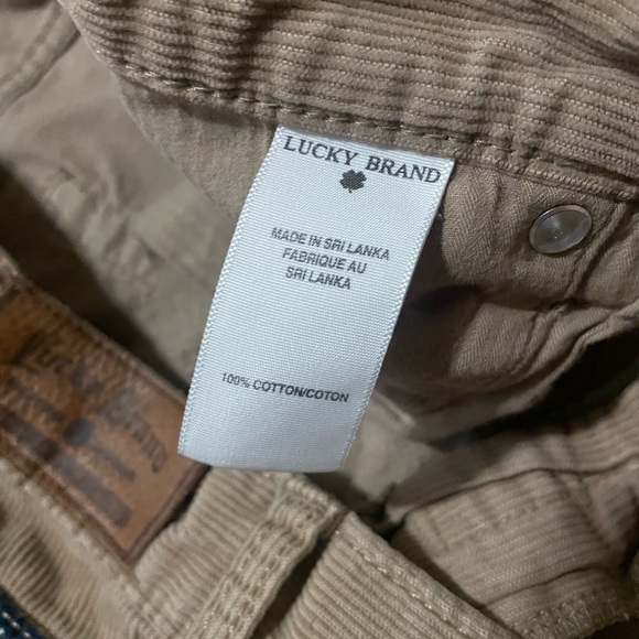 Lucky Brand 361 Vintage Straight Corduroy Pants Sz 32x32 - Picture 7 of 8